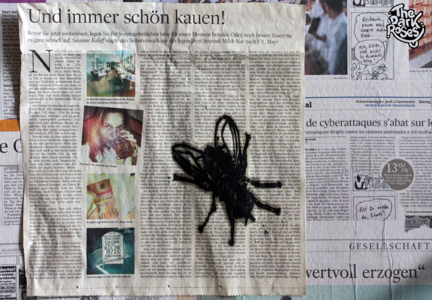 flyHIGH: Und Immer Schön Kauen! By DoggieDoe for Urban-Art - The Dark Roses - Earth 2009-